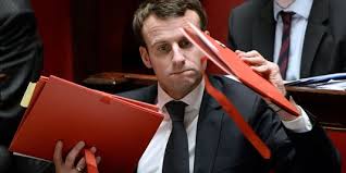 E. Macron - Photo Le Monde
